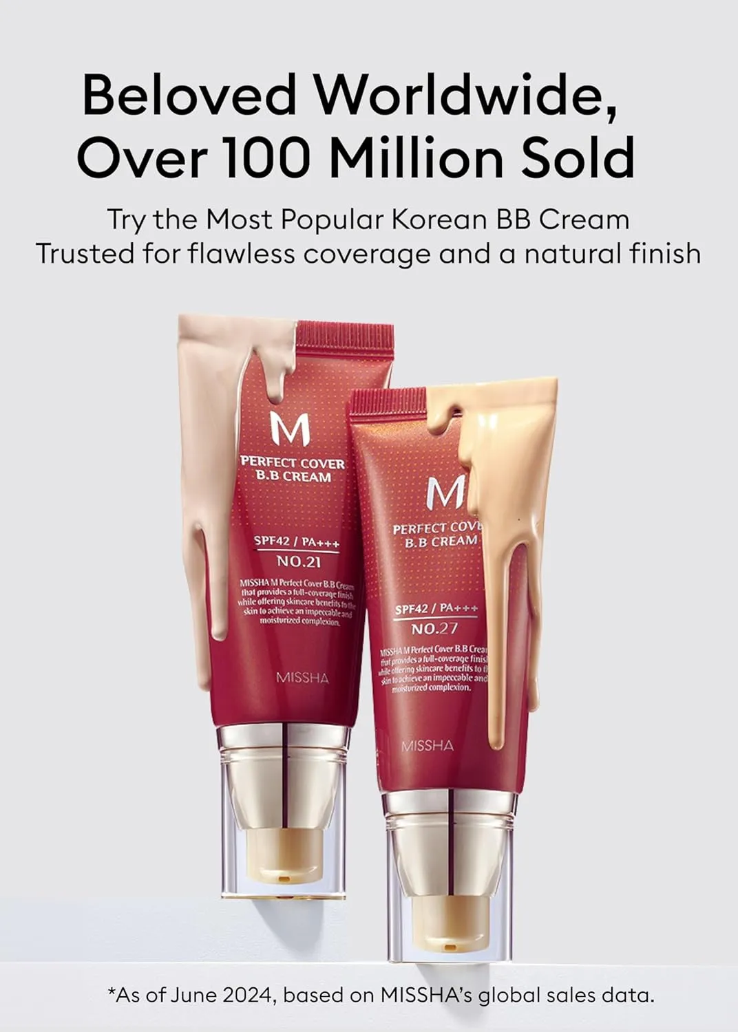 MISSHA BB ESSENTIALS KIT M PERFECT COVER BB CREAM No.23 Natural Beige/SPF 42 PA    1.69 oz & M BB Boomer 1.35 oz -Lightweight, Multi-Function, High Coverage
