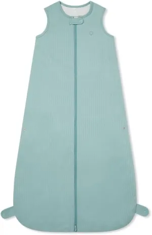 MORI Baby Unisex Ribbed Sleep Sack with Zip Up Front - Comfort and Adjustable - 1.5 TOG Sleeping Bag for Toddler Boys & Girls