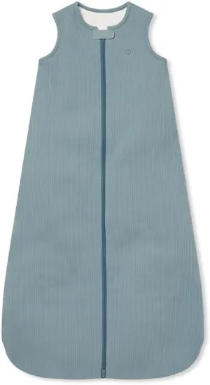 MORI Baby Unisex Ribbed Sleep Sack with Zip Up Front - Comfort and Adjustable - 1.5 TOG Sleeping Bag for Toddler Boys & Girls