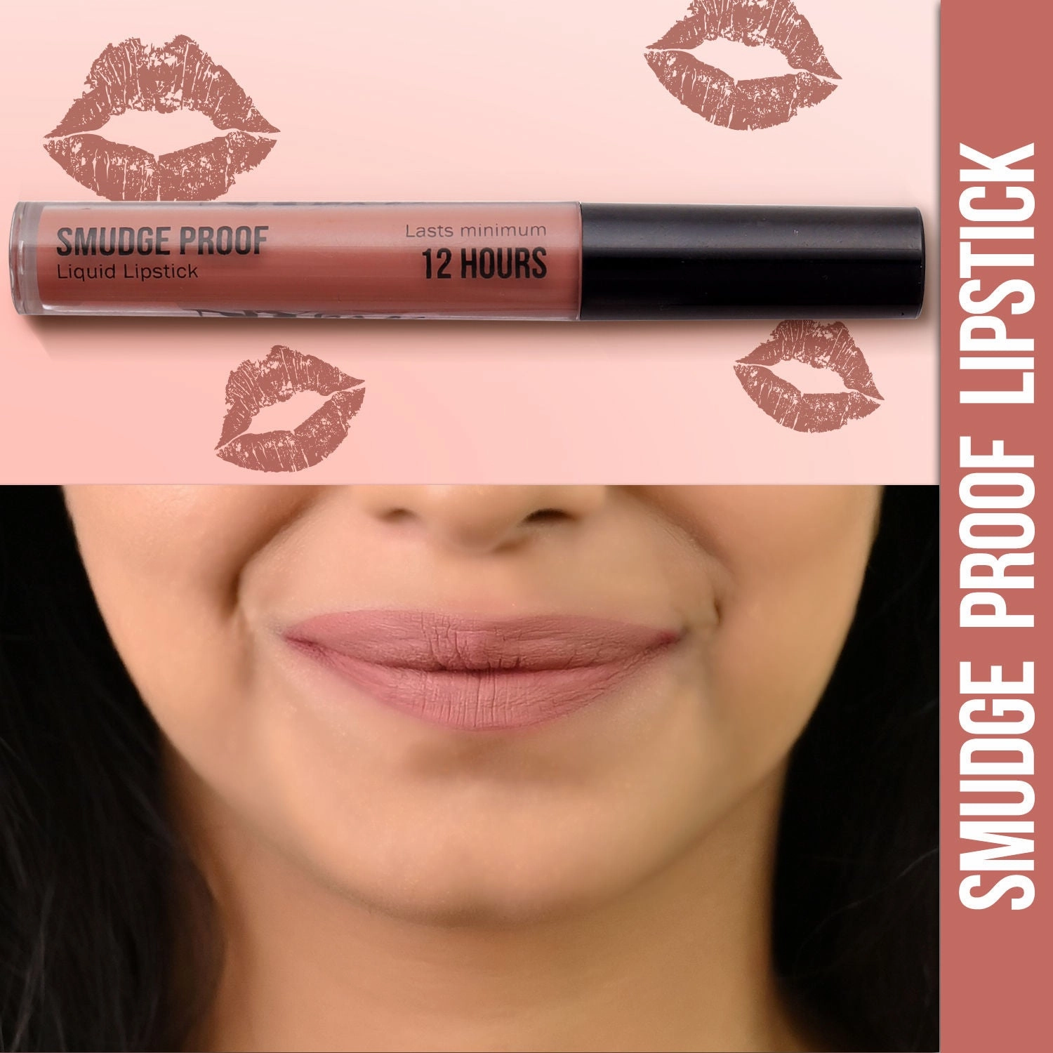 NY Bae Smudge Proof Liquid Lipstick | Lasts Minimum 12 Hours | Super Pigmented | Transfer Proof - Mauve Magic 04