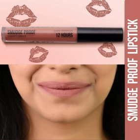 NY Bae Smudge Proof Liquid Lipstick | Lasts Minimum 12 Hours | Super Pigmented | Transfer Proof - Mauve Magic 04