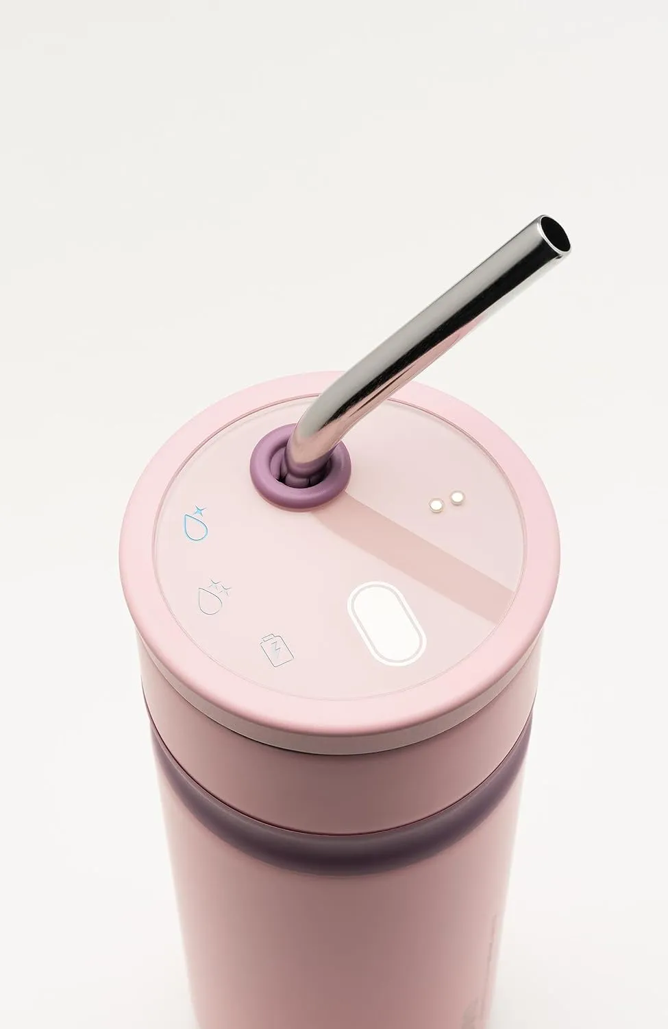 OHOM Uvio Straw Bottle (April Blush)