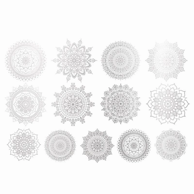 Overglaze Decal Mandala