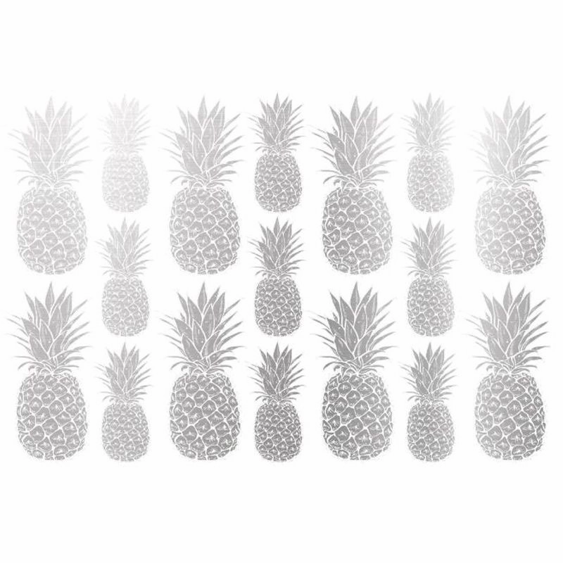 Overglaze Decal Pineapples