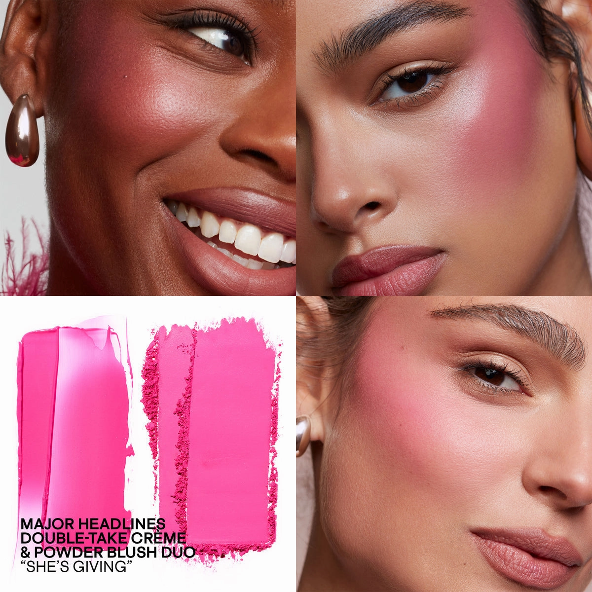 PATRICK TA MAJOR HEADLINES - DOUBLE-TAKE CREME & POWDER BLUSH DUO(she's giving)