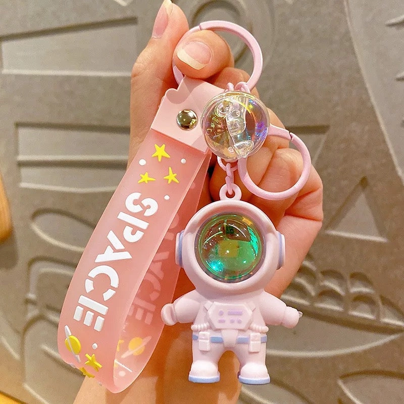 Pink Astronaut Self Defense Suitcase