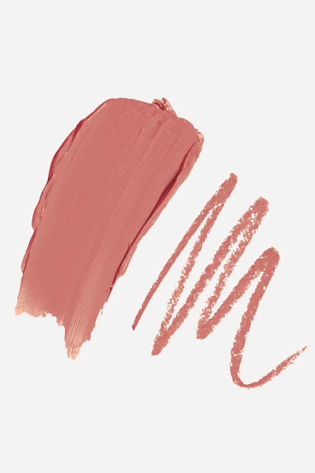 Pink Lily Beauty Double Bloom Dual Lipstick and Lip Liner - Mauve Moment FINAL SALE