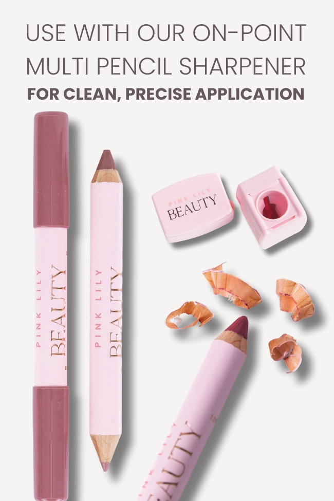 Pink Lily Beauty Double Bloom Dual Lipstick and Lip Liner - Mauve Moment FINAL SALE