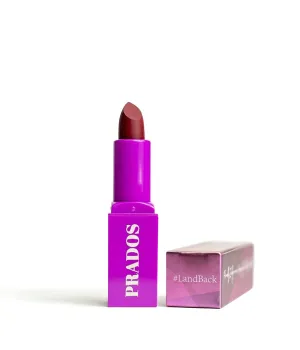 PRADOS BEAUTY #LandBack Lipstick Full Coverage Matte to Satin Finish