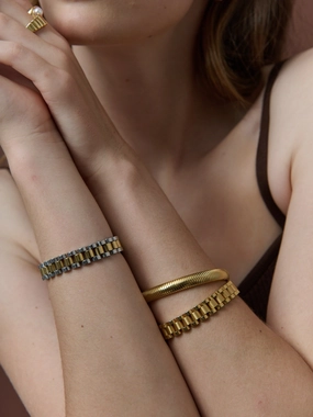 Prahan Link Bracelet in Multi (2 Size Option)