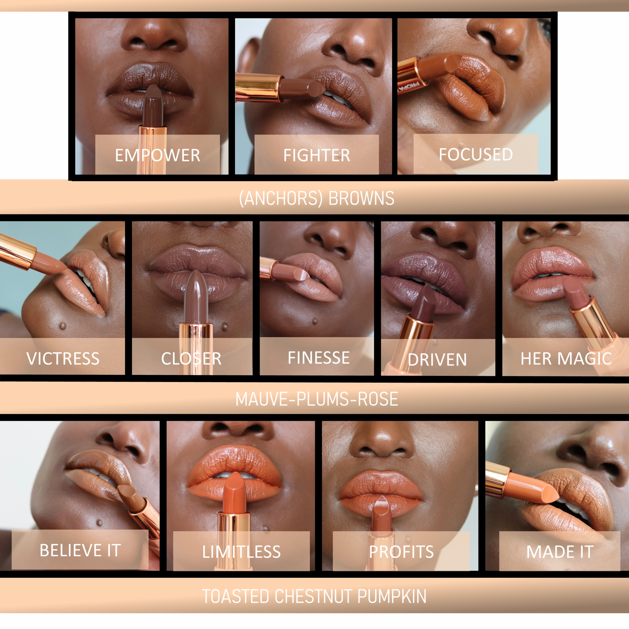 Propa Beauty Luminous Satin Lipstick - Driven