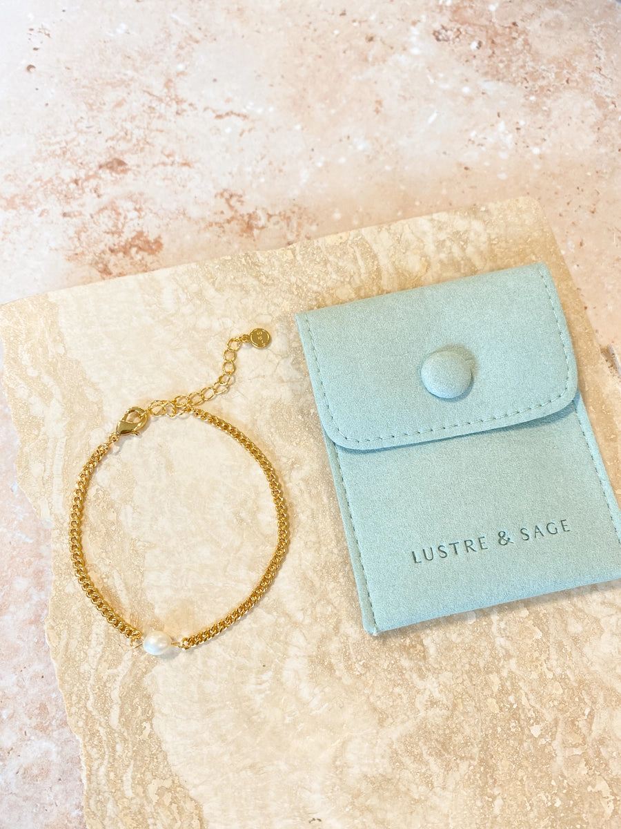 Rhoda Pearl 18K Gold Plated Bracelet