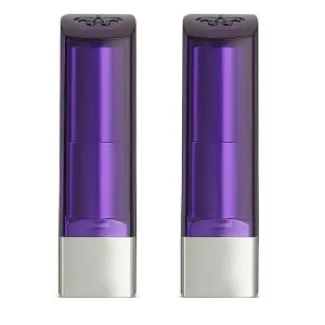 Rimmel London Pack of 2 Moisture Renew Lipstick, Crystal Mauve # 270
