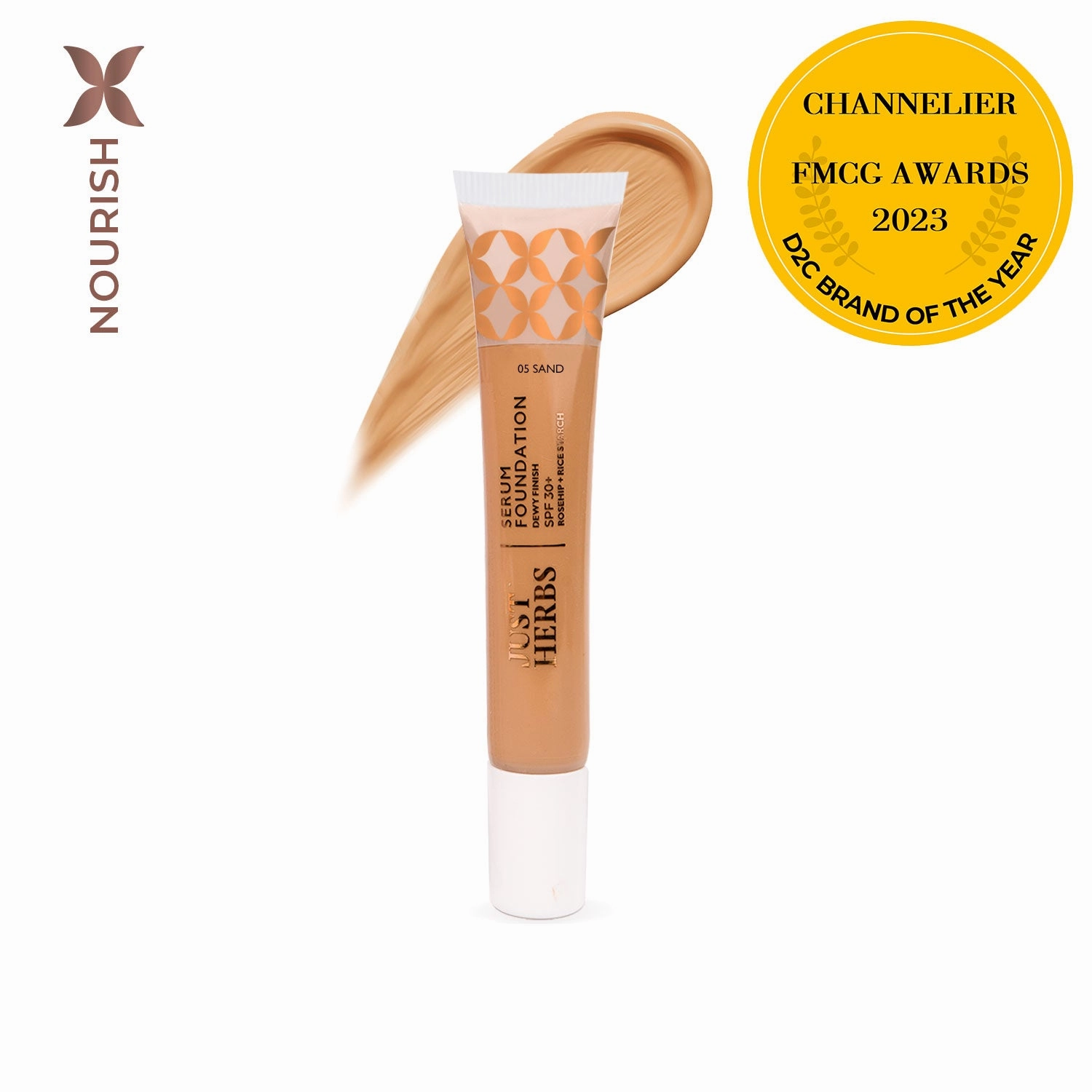 Serum Foundation Dewy Finish SPF30  (Bottle) 03 - Ivory 30ml