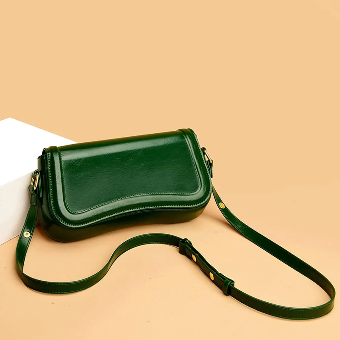 Shoulder Bag Retro Classic Purse Clutch Shoulder Tote HandBag with Zipper Closure for Women