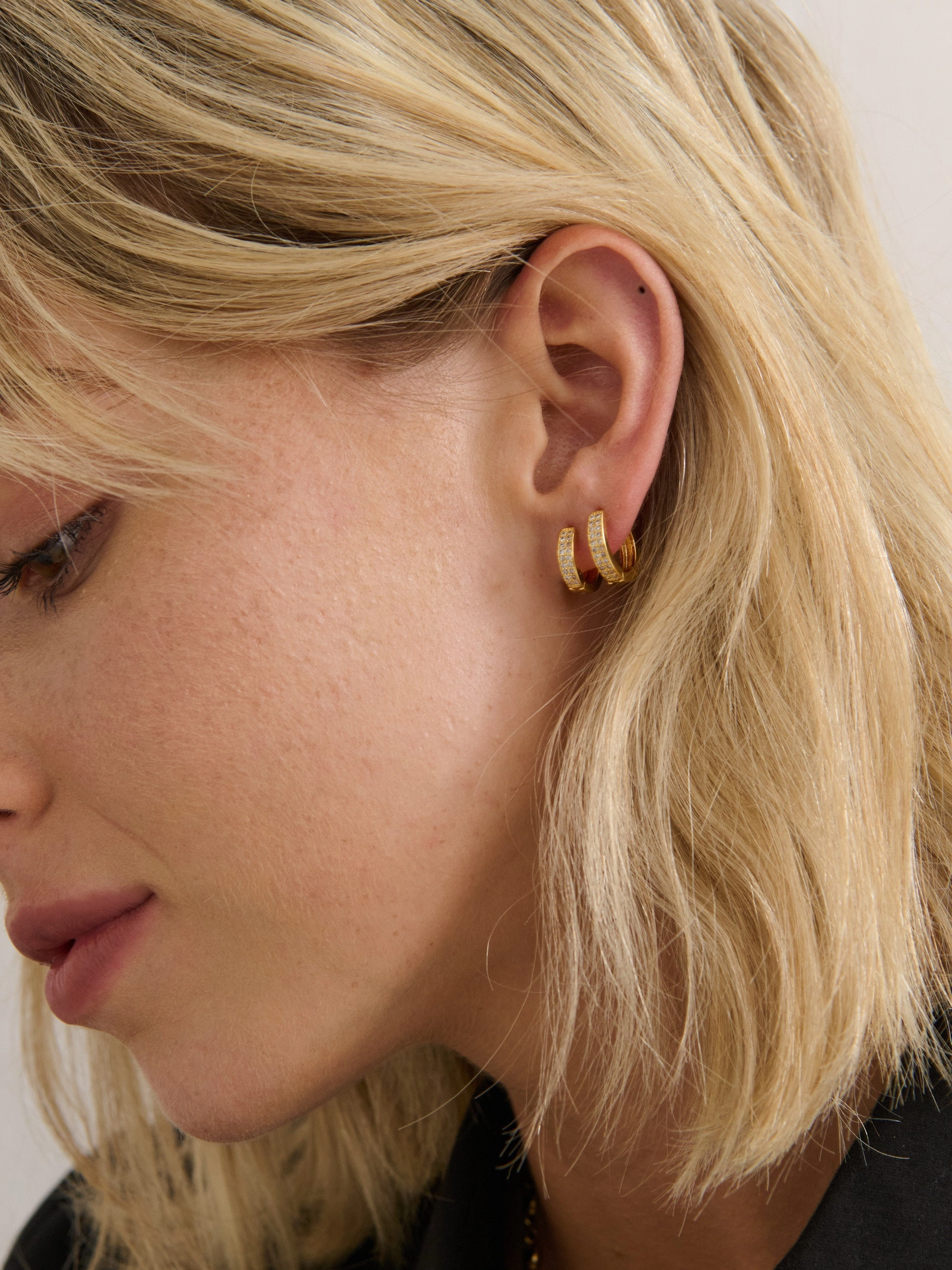 Stilla Diamanté 18K Gold Plated Earrings