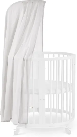 Stokke Sleepi Canopy by Pehr, Grey - Dreamy Crib Canopy for Sleepi Mini & Crib/Bed - Available in Numerous Colors - Oeko-Tex Standard 100