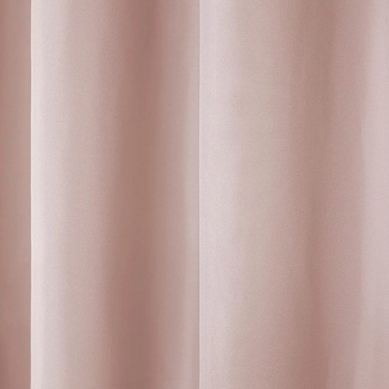 TOWN & COUNTRY BASICS Cabana Solid Heavyweight Indoor Outdoor Curtains, Light Filtering Opacity with Grommet Top, Water Repellent, 2-Pack Set, 54"x84", Blush