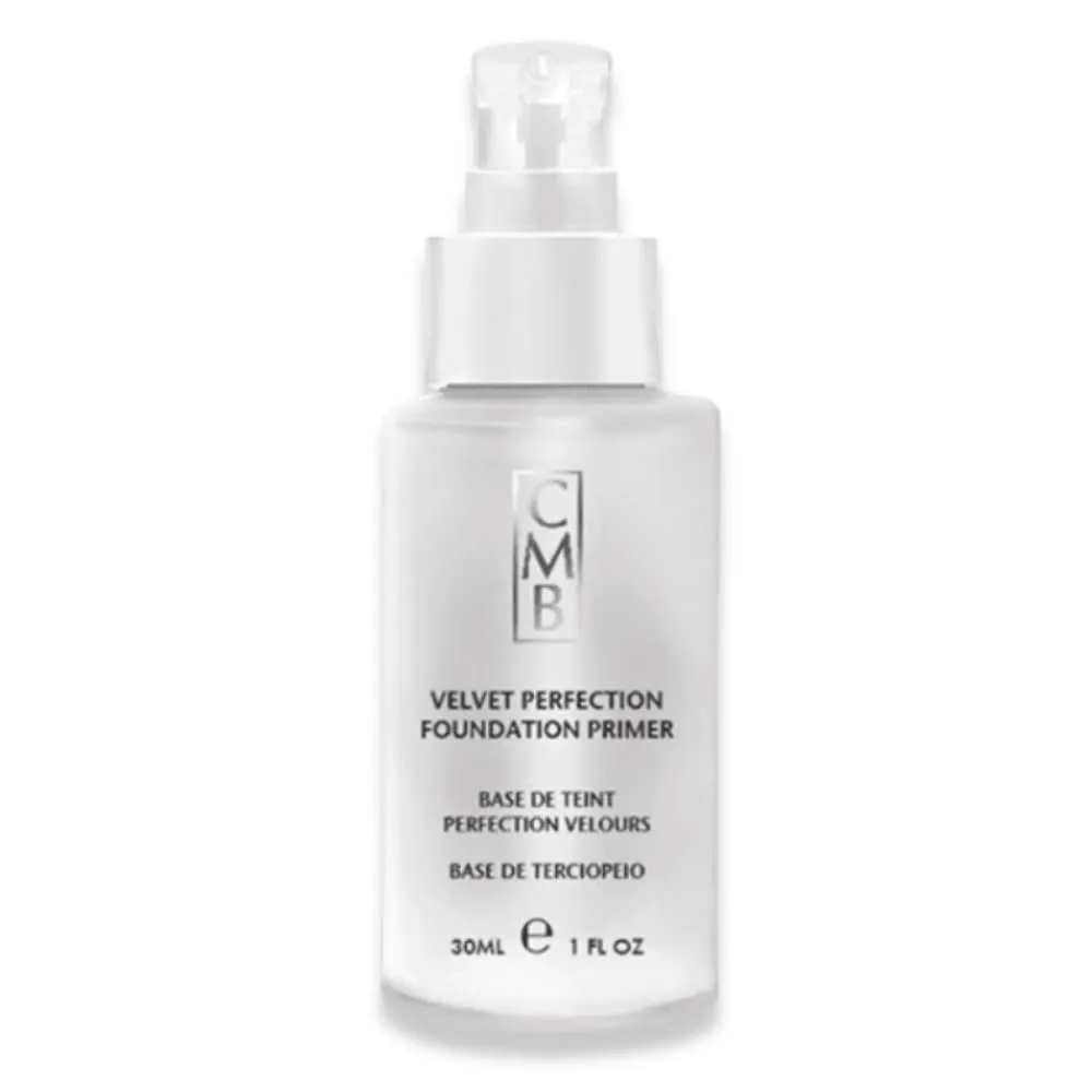 Velvet Perfection Primer by Color Me Beautiful, Long-Lasting Makeup Primer, Skin Perfecting Base Minimizes Pores & Smooths Fine Lines, Infused with Hyaluronic Acid, 30ml