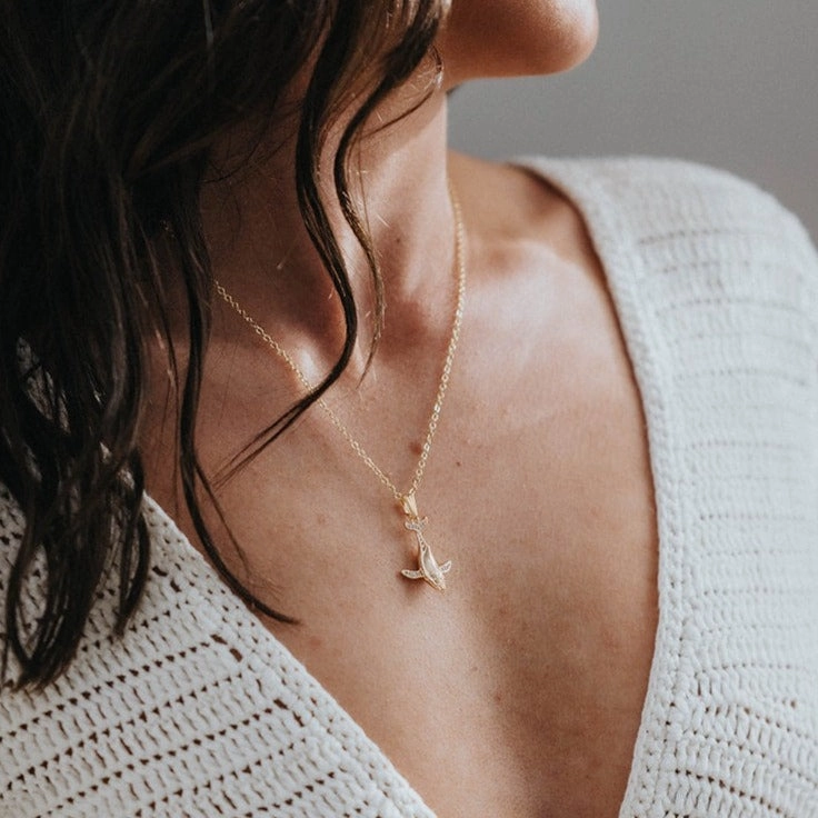 Willy | Whale Pendant Necklace