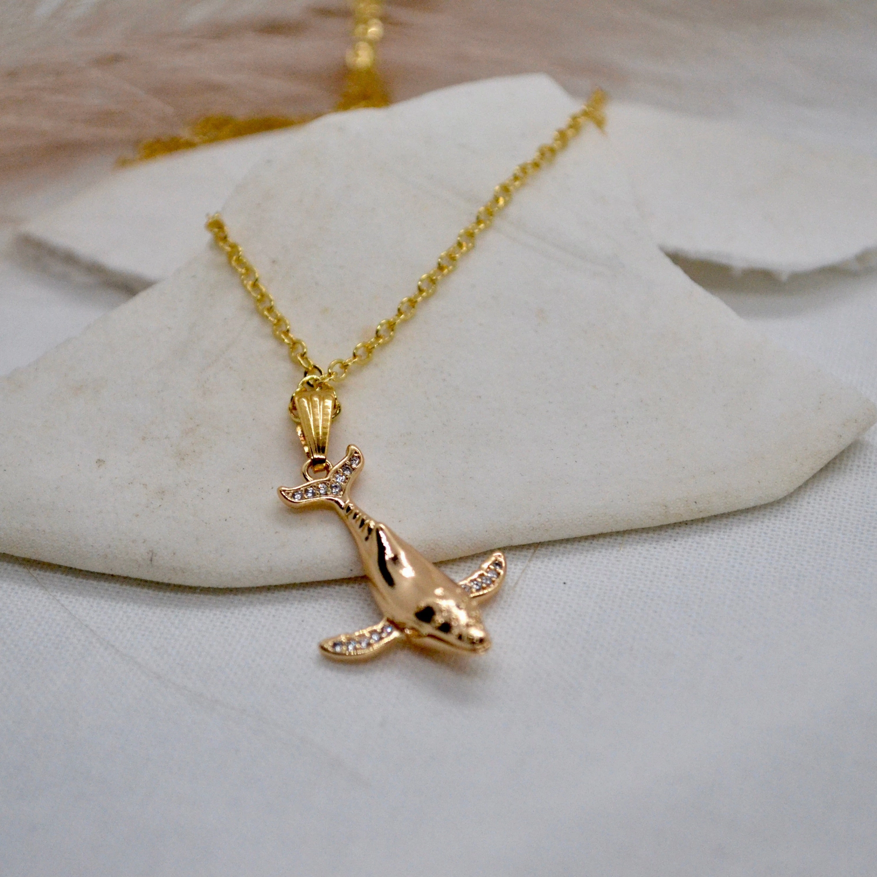 Willy | Whale Pendant Necklace