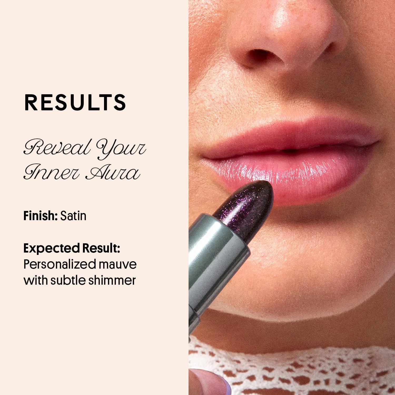 Winky Lux Glimmer Balm, pH Lip Balm, Color Changing Lipstick and Tinted, Vegan & Cruelty Free Lip Balm, Hydrate & Plump, Purple Mauve Lipstick, Aurora