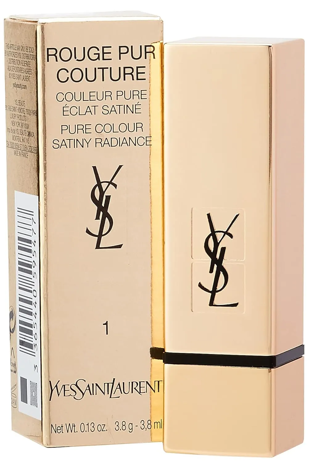 Yves Saint Laurent 'Rouge Pur Couture' Lip Color 01 (Le Rouge) - 0.13ounce.,C-YS-540-02